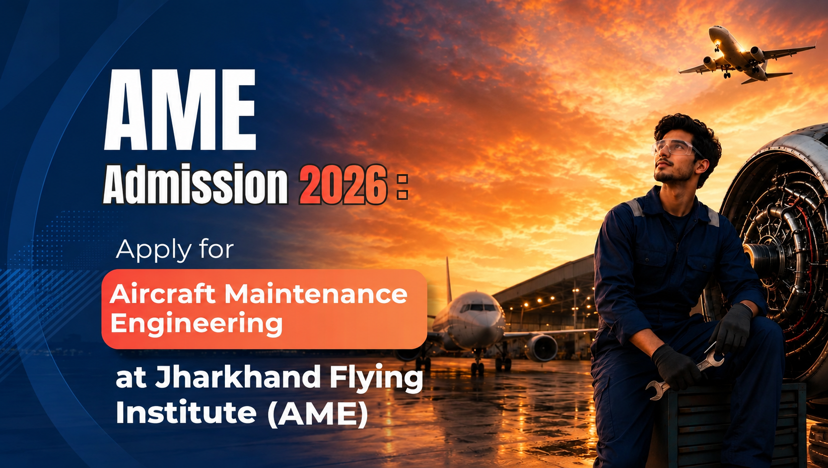 AME Admission 2026 | Apply for Aircraft Maintenance Engineering